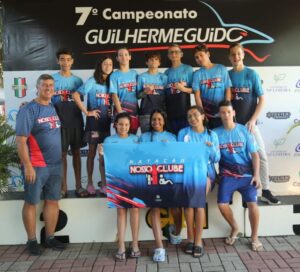 Equipe do Nosso Clube fica com 24 medalhas no Campeonato Guilherme Guido de Natação