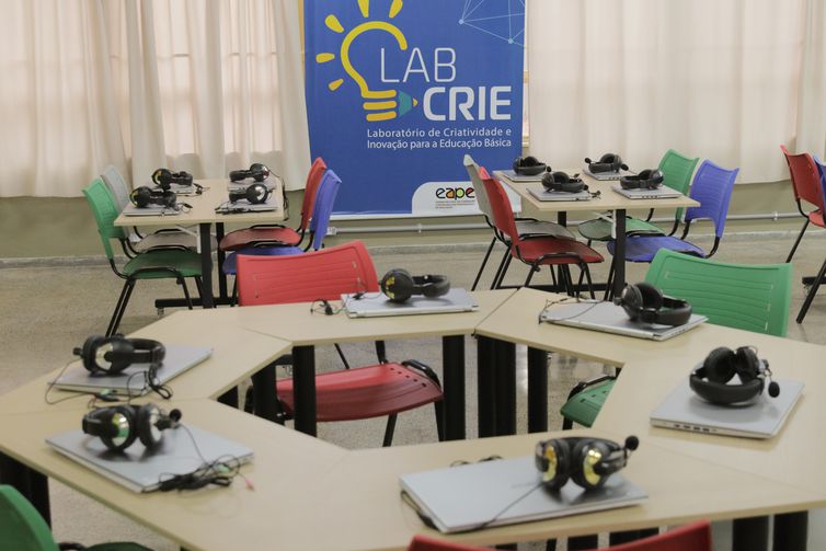 O ministério da Educação, inaugura o Laboratório de Criatividade e Inovação para a Educação Básica (LabCrie) em Brasília