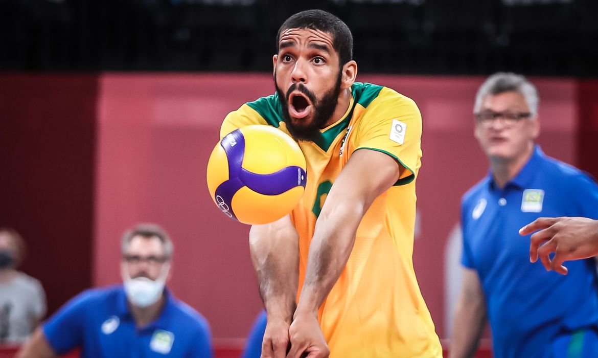 Wallace - seleção brasielira - vôlei masculino - Tóquio 2020