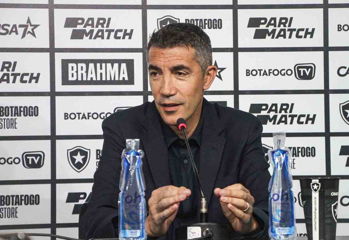 Bruno Lage é o novo técnico do Botafogo -  (crédito: Arthur Barreto / BFR)