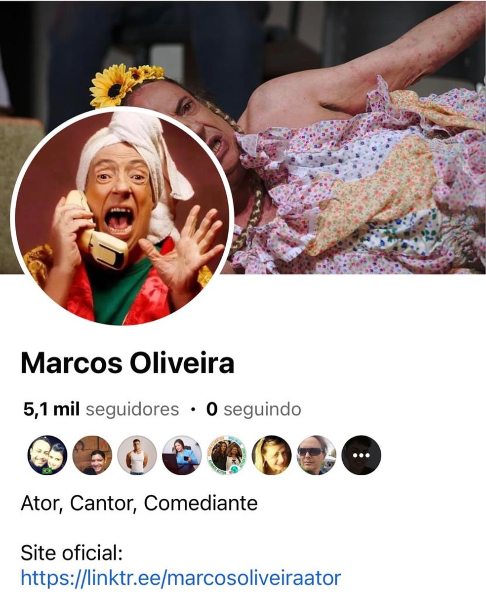 Marcos Oliveira pede ajuda financeira no Facebook — Foto: Reprodução/Facebook