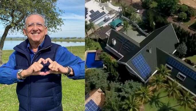 Galvão Bueno tem mansão de R$ 22 milhões posta a leilão após não pagar  dívida - Rádio Pampa