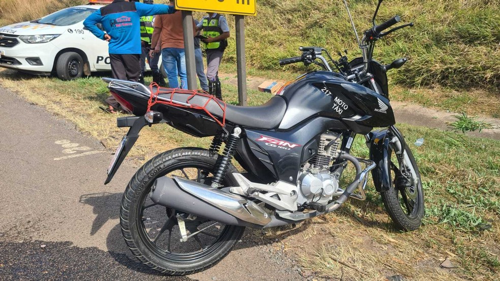 Motociclista morreu em acidente na Rodovia Anhanguera em Limeira — Foto: Carlos Gomide/ Educadora Limeira
