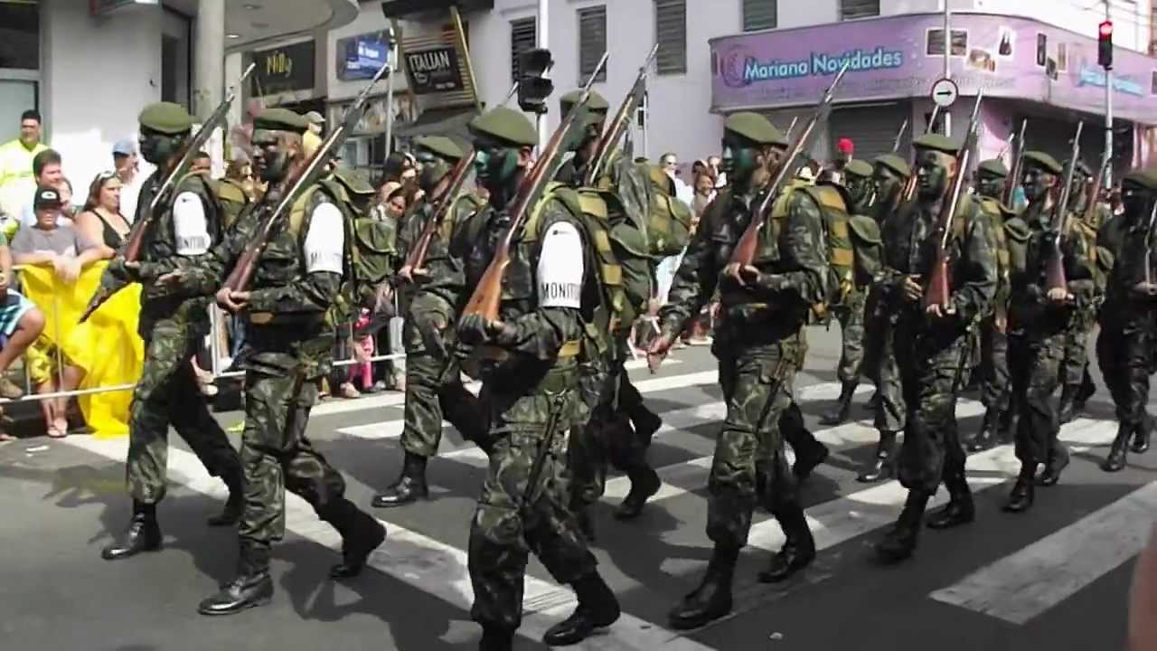 Desfile 7 de Setembro - Fanfarra Tiro de Guerra 02-020/Limeira - 2012 Parte  I - YouTube