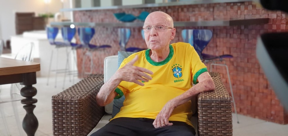Zagallo e sua paixão pela Seleção Brasileira