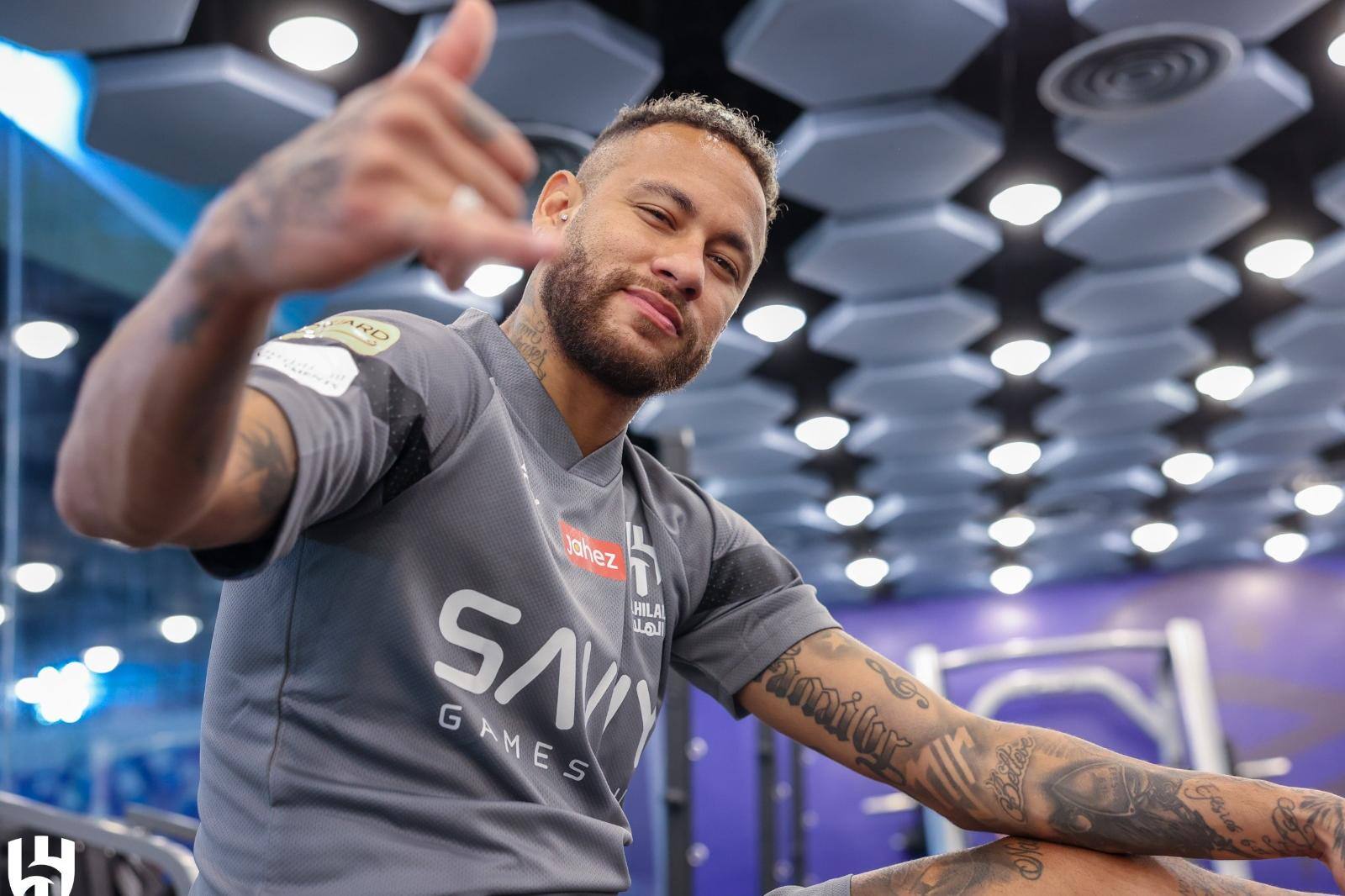 Al-Hilal revela lesão de Neymar, que realiza primeiro treinamento no clube  | O TEMPO