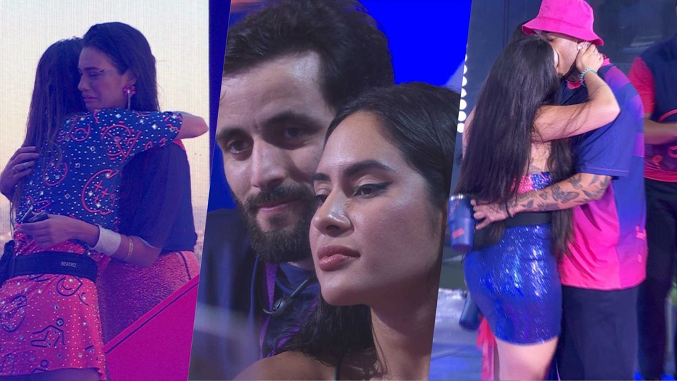 BBB 24: madrugada com Show de Ivete Sangalo tem choro, recaída de ex-casal e torcida para beijo de Isabelle e Matteus — Foto: Globo