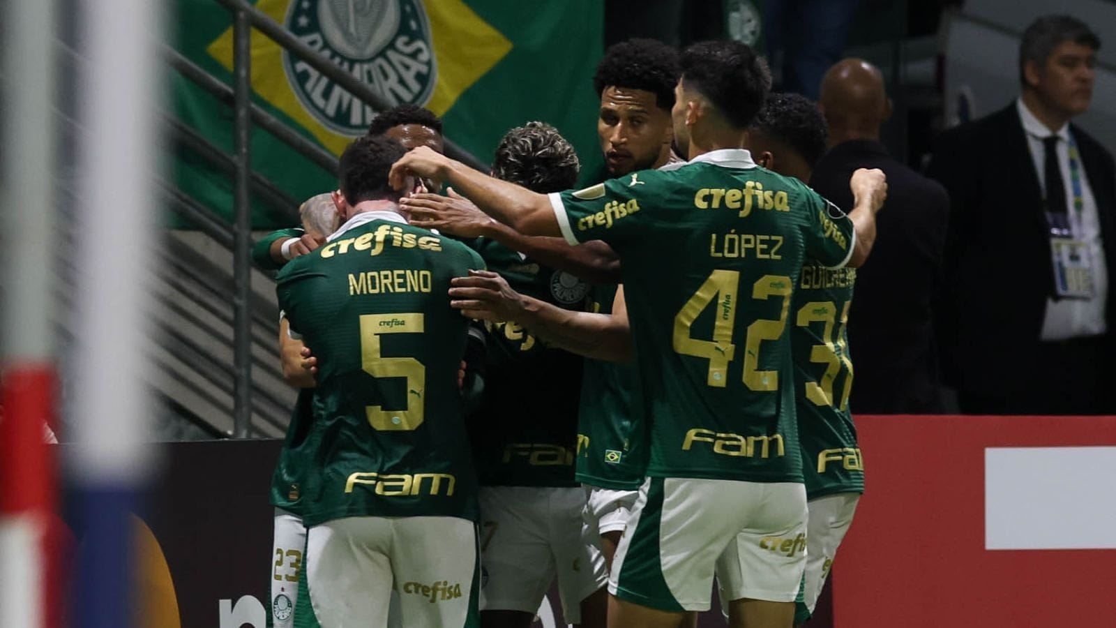 Libertadores: Estêvão marca e Palmeiras vence Liverpool por 3 a 1 pela  segunda rodada | Band