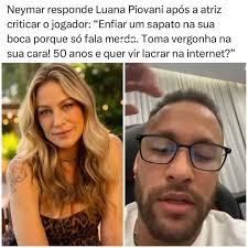 Eita! Após Luana Piovani criticar atitudes de Neymar, o jogador apareceu  pra desabafar sobre as críticas que sofreu. O que acharam?