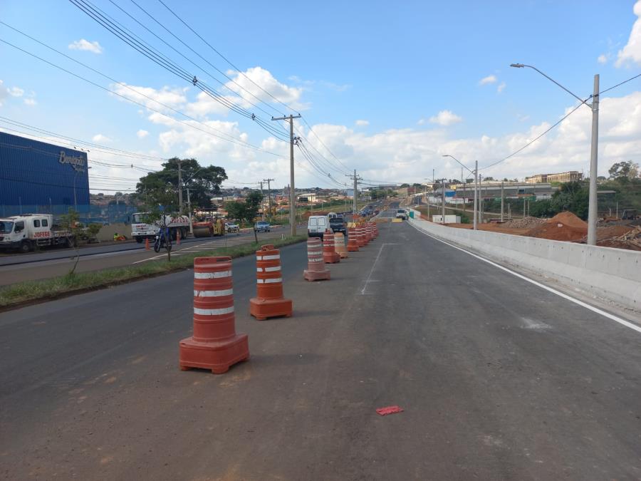 Obras do complexo viário Paulo Natal entram na reta final; novo trecho será  aberto ao trânsito nesta terça (30) - Prefeitura de Limeira