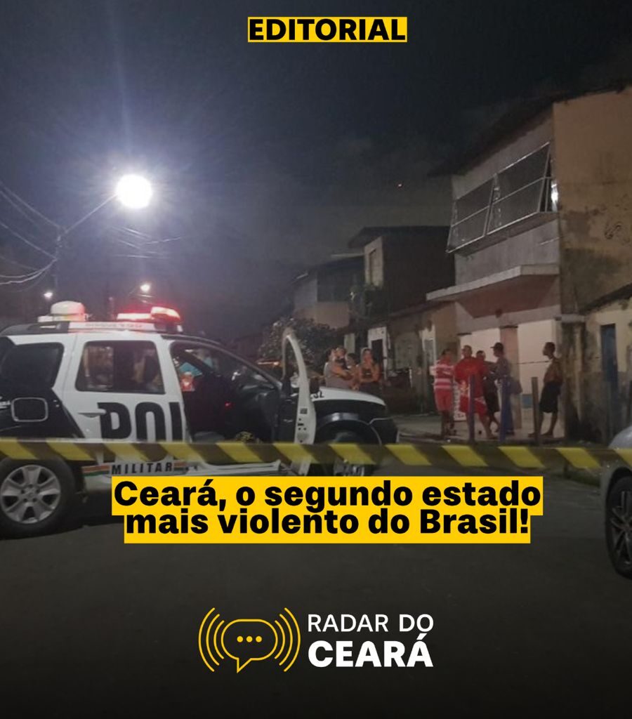 Ceará, o segundo estado mais violento do Brasil! - Radar do Ceará