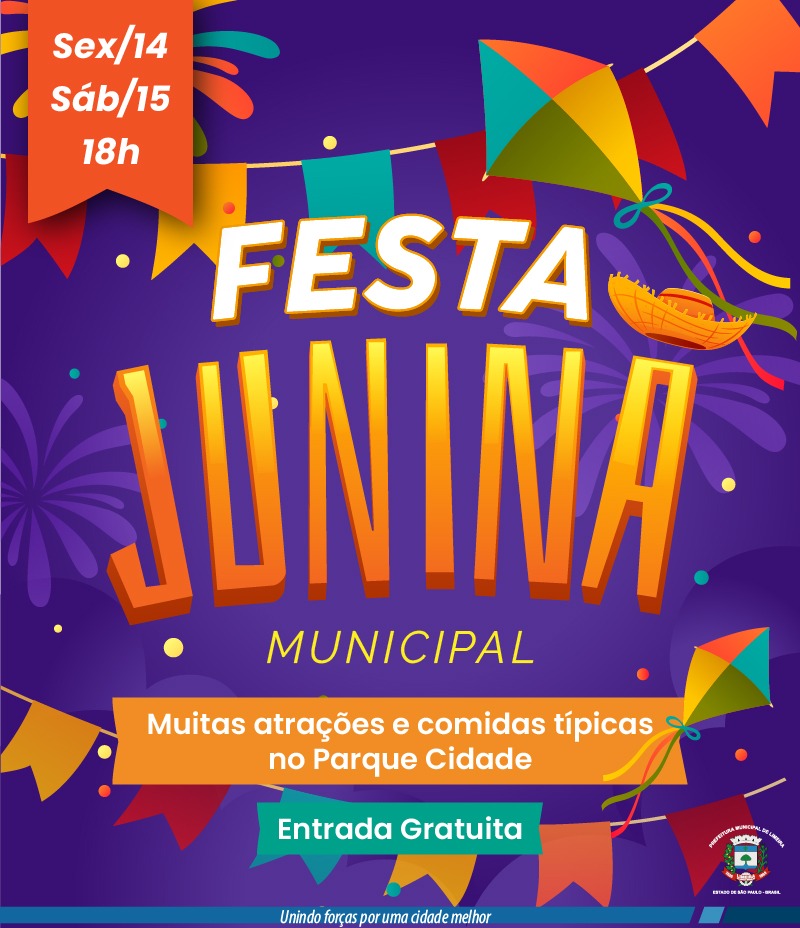 Festa Junina Municipal é destaque da semana - Prefeitura de Limeira